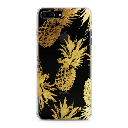 Lex Altern Golden Pineapple Design Phone Case for your iPhone & Android phone.