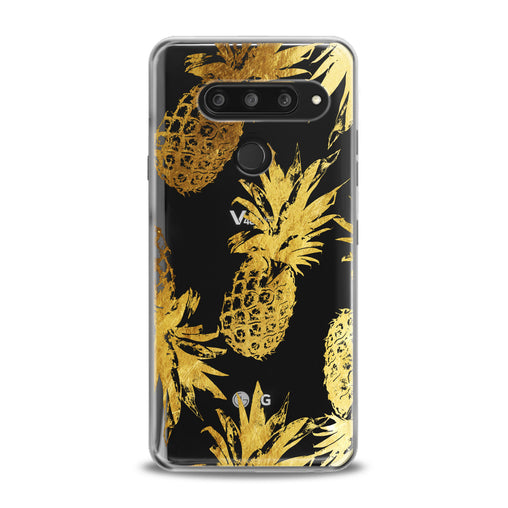 Lex Altern Golden Pineapple Design LG Case