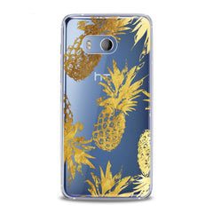 Lex Altern Golden Pineapple Design HTC Case