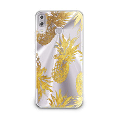 Lex Altern TPU Silicone Asus Zenfone Case Golden Pineapple Design