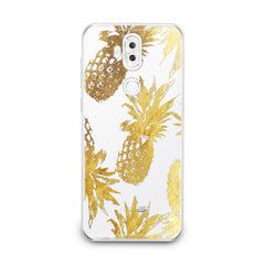 Lex Altern TPU Silicone Asus Zenfone Case Golden Pineapple Design