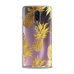 Lex Altern TPU Silicone Phone Case Golden Pineapple Design