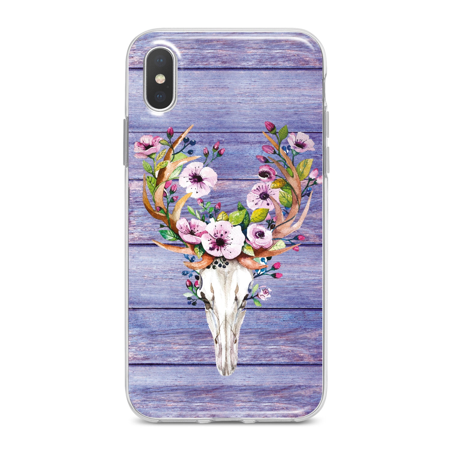 Lex Altern Floral Animal Skull Phone Case for your iPhone & Android phone.