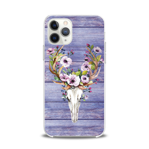 Lex Altern TPU Silicone iPhone Case Floral Animal Skull