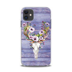 Lex Altern TPU Silicone iPhone Case Floral Animal Skull