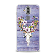 Lex Altern TPU Silicone Phone Case Floral Animal Skull