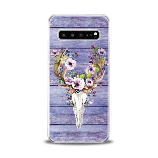 Lex Altern Floral Animal Skull Samsung Galaxy Case