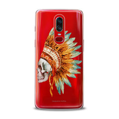 Lex Altern TPU Silicone OnePlus Case Indian Tribal Skull