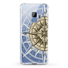 Lex Altern TPU Silicone Samsung Galaxy Case Сompass Art