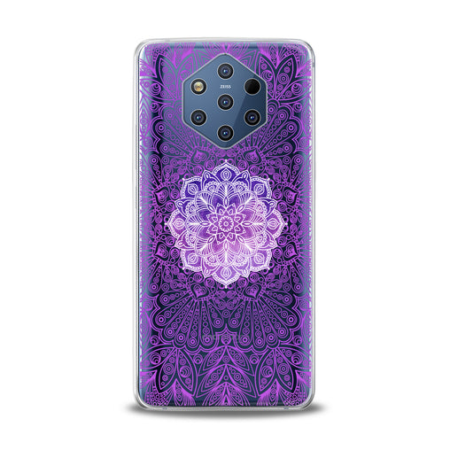 Lex Altern Purple Mandala Print Nokia Case