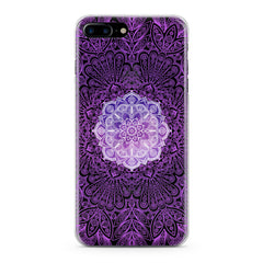Lex Altern Purple Mandala Print Phone Case for your iPhone & Android phone.