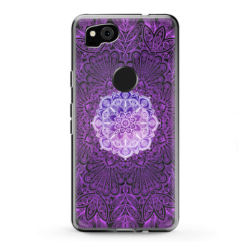 Lex Altern Google Pixel Case Purple Mandala Print