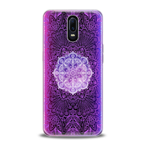 Lex Altern Purple Mandala Print Oppo Case