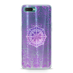 Lex Altern TPU Silicone Oppo Case Purple Mandala Print