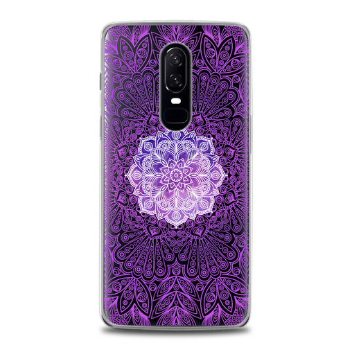 Lex Altern Purple Mandala Print OnePlus Case