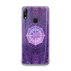Lex Altern TPU Silicone Asus Zenfone Case Purple Mandala Print