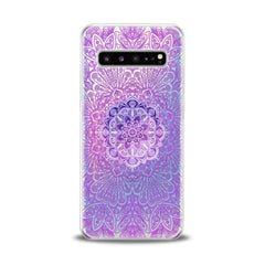 Lex Altern TPU Silicone Samsung Galaxy Case Purple Mandala Print