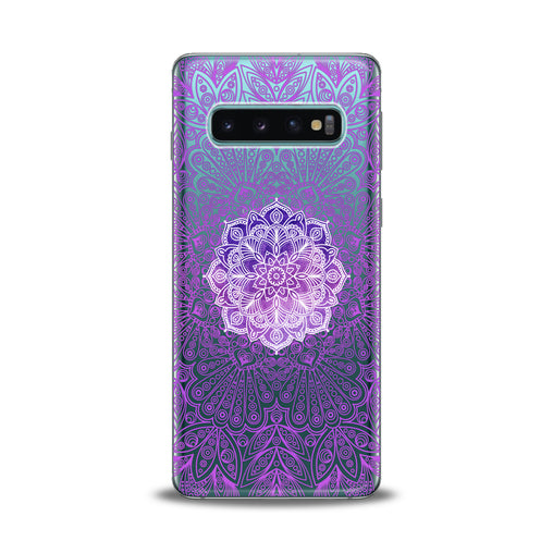 Lex Altern Purple Mandala Print Samsung Galaxy Case