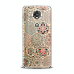 Lex Altern TPU Silicone Motorola Case Arabian Mandala Pattern