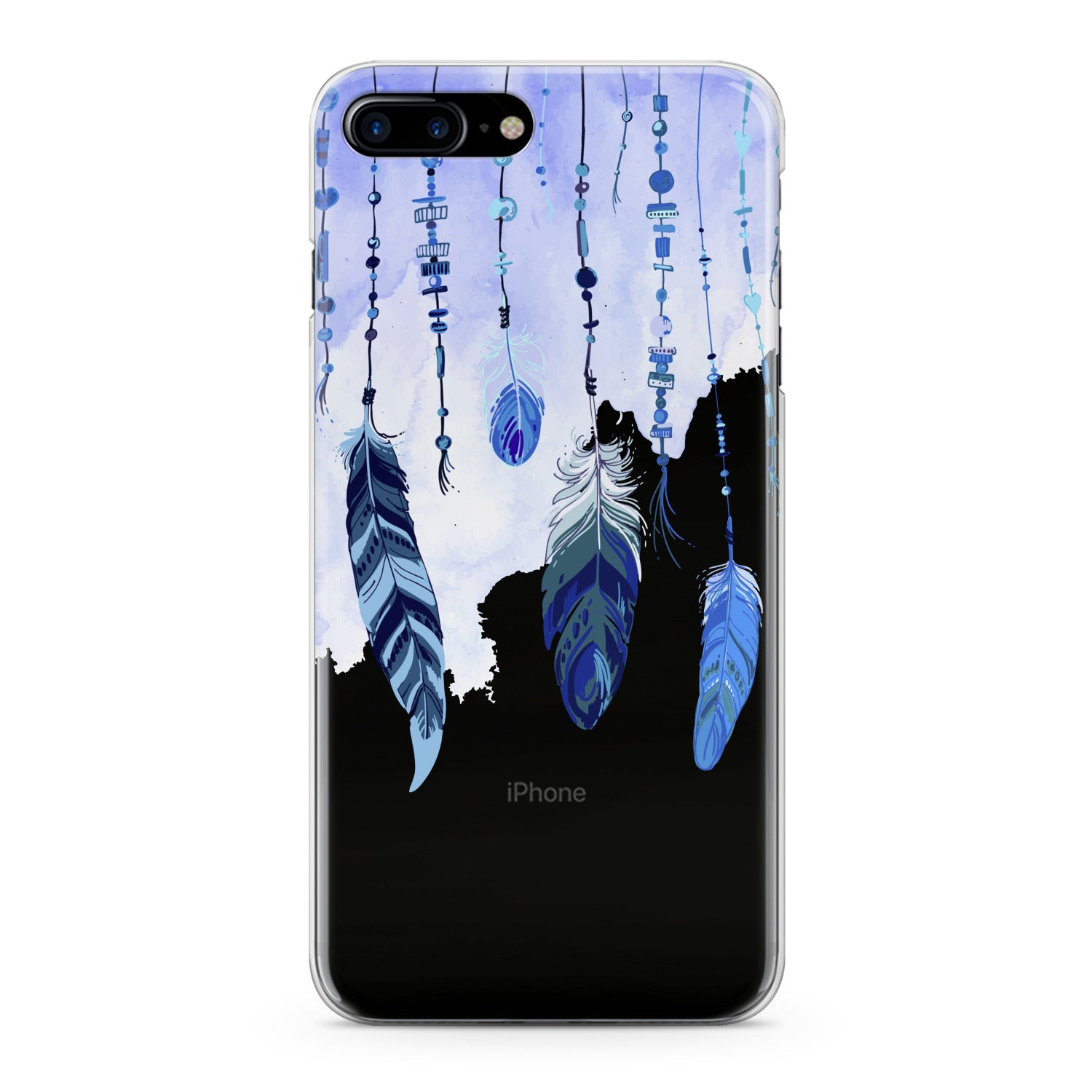 Lex Altern Watercolor Cute Feathers Phone Case for your iPhone & Android phone.