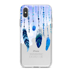 Lex Altern TPU Silicone Phone Case Watercolor Cute Feathers