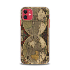 Lex Altern TPU Silicone iPhone Case Ancient Atlas Worldwide