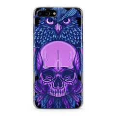 Lex Altern Purple Skull Art Phone Case for your iPhone & Android phone.