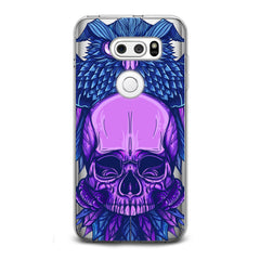 Lex Altern TPU Silicone LG Case Purple Skull Art