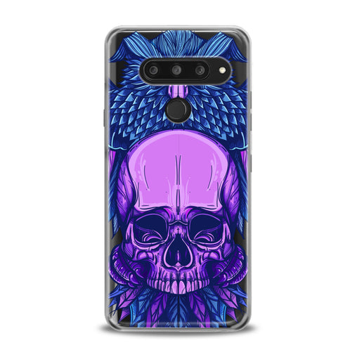 Lex Altern Purple Skull Art LG Case