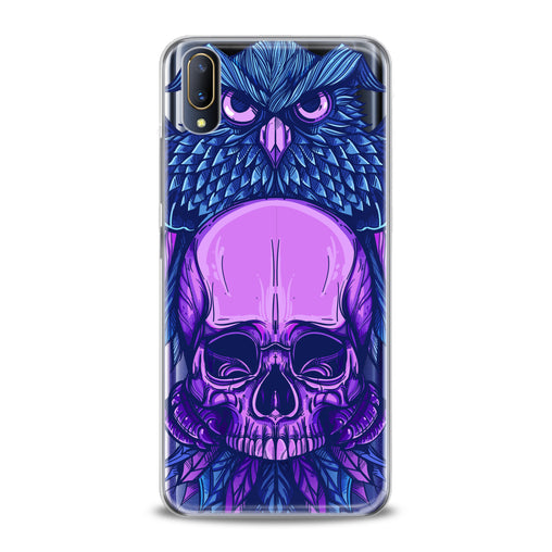 Lex Altern Purple Skull Art Vivo Case