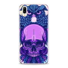 Lex Altern TPU Silicone VIVO Case Purple Skull Art
