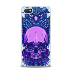 Lex Altern TPU Silicone Xiaomi Redmi Mi Case Purple Skull Art