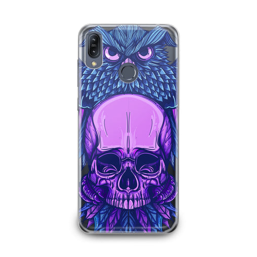 Lex Altern Purple Skull Art Asus Zenfone Case