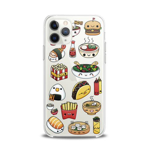 Lex Altern TPU Silicone iPhone Case Cute Food