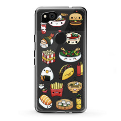 Lex Altern TPU Silicone Google Pixel Case Cute Food