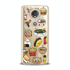 Lex Altern TPU Silicone Motorola Case Cute Food