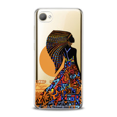 Lex Altern TPU Silicone HTC Case African Beauty Woman