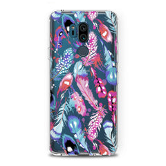 Lex Altern TPU Silicone LG Case Colored Gentle Feathers