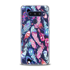 Lex Altern TPU Silicone LG Case Colored Gentle Feathers