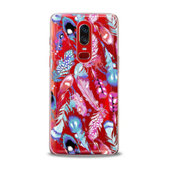 Lex Altern TPU Silicone OnePlus Case Colored Gentle Feathers