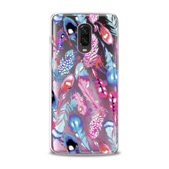 Lex Altern TPU Silicone Phone Case Colored Gentle Feathers
