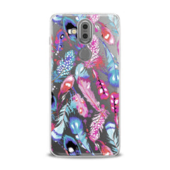 Lex Altern TPU Silicone Phone Case Colored Gentle Feathers