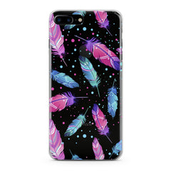 Lex Altern Bright Pink Feathers Phone Case for your iPhone & Android phone.