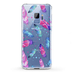 Lex Altern TPU Silicone Phone Case Bright Pink Feathers