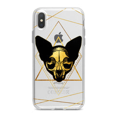 Lex Altern Boho Cat Skull Phone Case for your iPhone & Android phone.