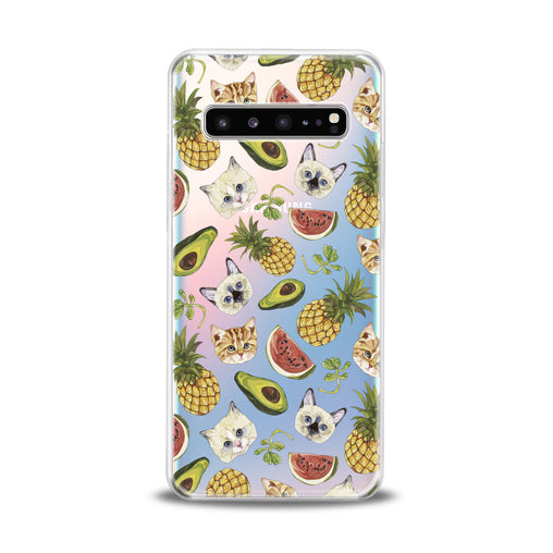 Lex Altern Tropical Cats Samsung Galaxy Case