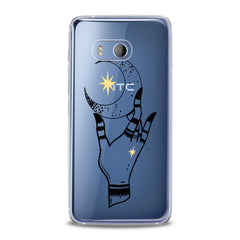 Lex Altern TPU Silicone HTC Case Touch Moon Art