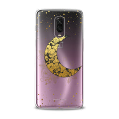 Lex Altern TPU Silicone OnePlus Case Golden Floral Moon
