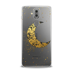 Lex Altern TPU Silicone Phone Case Golden Floral Moon