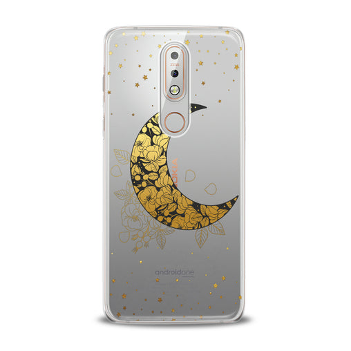 Lex Altern Golden Floral Moon Nokia Case